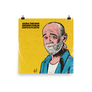 EARTH & PLASTIC ft. George Carlin | Poster