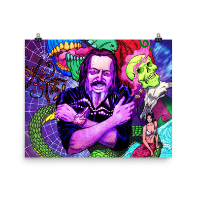 WATTSWAVE VI The Web Of Life 2 ft. Alan Watts | Poster