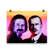 THE WOLF ft. Alan Watts X Carl Jung | Poster