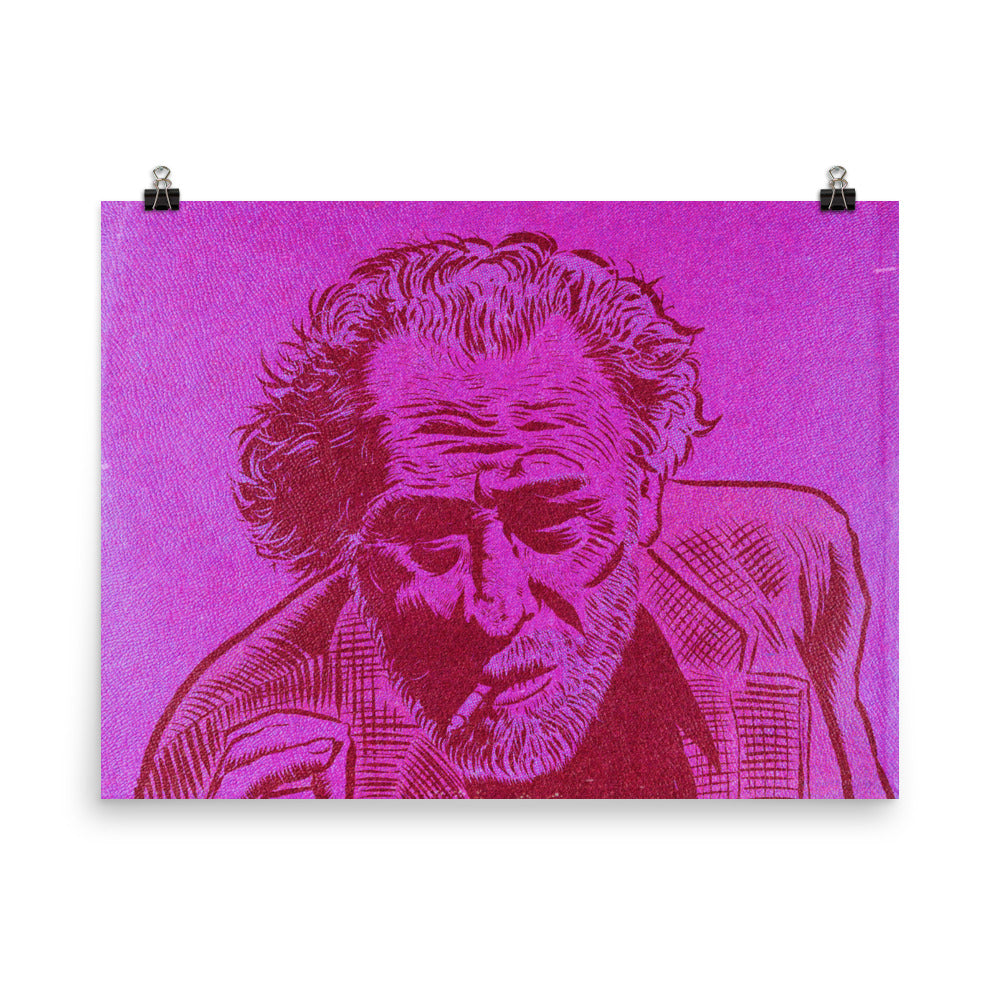 THE GENIUS OF THE CROWD ft. Charles Bukowski | Poster