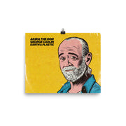EARTH & PLASTIC ft. George Carlin | Poster