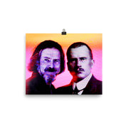 THE WOLF ft. Alan Watts X Carl Jung | Poster