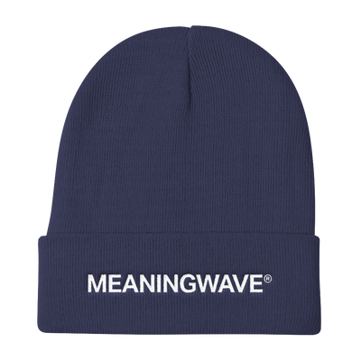 MEANINGWAVE | Knit Beanie
