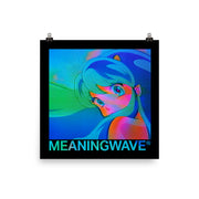 MEANINGWAVE Lum Aquamarine Dream Photo paper poster