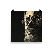 DONT WORRY ft Terence McKenna Photo Paper Poster