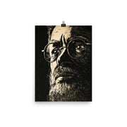 DONT WORRY ft Terence McKenna Photo Paper Poster