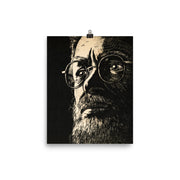 DONT WORRY ft Terence McKenna Photo Paper Poster