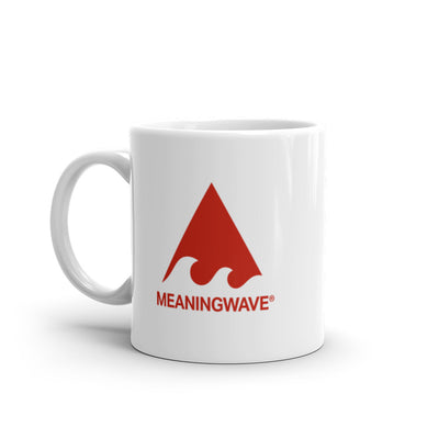 MEANINGWAVE MUG - Akira Red & White glossy mug