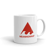 MEANINGWAVE MUG - Akira Red & White glossy mug
