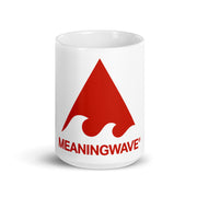 MEANINGWAVE MUG - Akira Red & White glossy mug