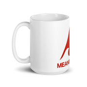 MEANINGWAVE MUG - Akira Red & White glossy mug